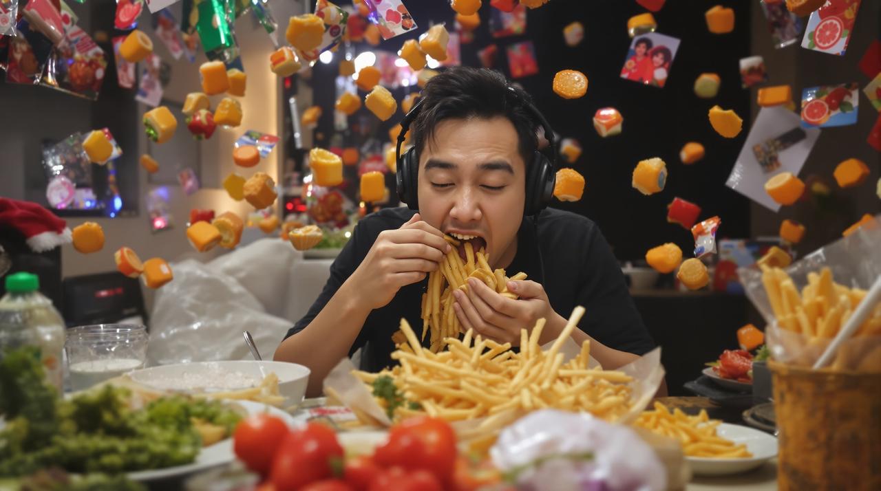91黑料最新爆料合集 - 某大胃王网红被曝假吃,直播中意外露馅被网友实锤 某大胃王网红被曝假吃,直播中意外露馅被网友实锤